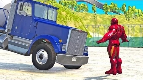 Безумные аварии на BeamNG Drive #13