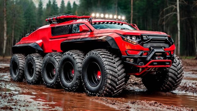 НЕВЕРОЯТНЫЕ ВНЕДОРОЖНИКИ, О КОТОРЫХ ВЫ НЕ ЗНАЛИ