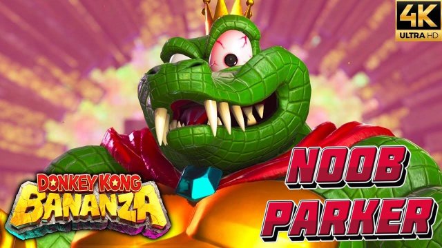 Donkey Kong Bananza - финальный босс и концовка 4K