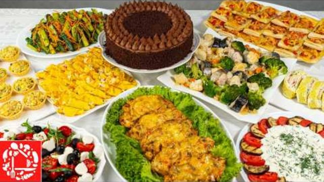 🎉 Меню на ДЕНЬ РОЖДЕНИЯ из 10 блюд — Вкусно до последней крошки! 🎂🍗