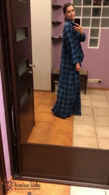 Сшила платье, которое нарисовала