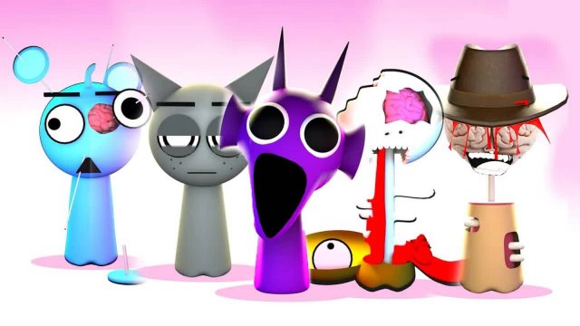 МЕГА КОМПИЛЯЦИЯ 3D СПРАНКОВ | Sprunki 3D (3D АНИМАЦИЯ)