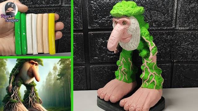 ЛЕПИМ БРР БРР ПАТАПИМА 🌲🦶🏻👃🏻  ИЗ ПЛАСТИЛИНА! ДЕЛАЕМ ИТАЛЬЯНСКИЙ МЕМ СВОИМИ РУКАМИ!