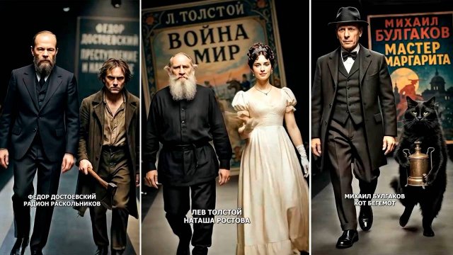 Русские писатели и герои их книг