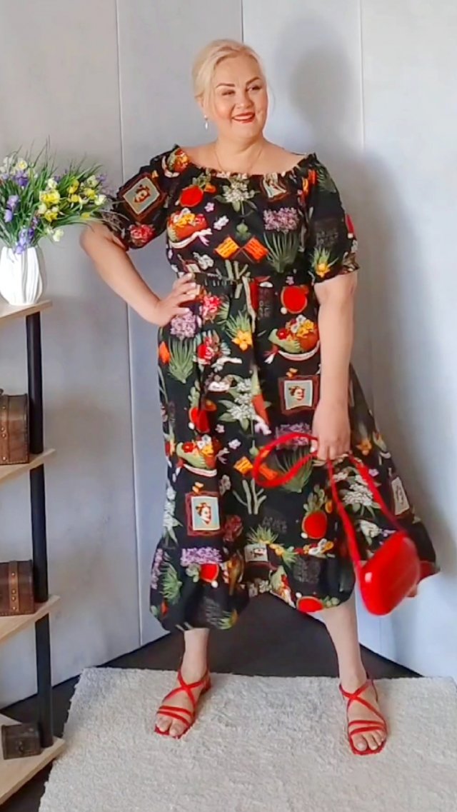 Стильные ЛЕТНИЕ ПЛАТЬЯ Plus Size с Wildberries