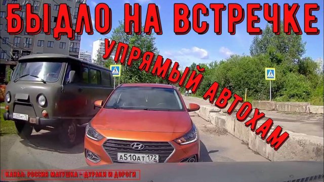 Быдло на встречке #194! Подборка на видеорегистратор!