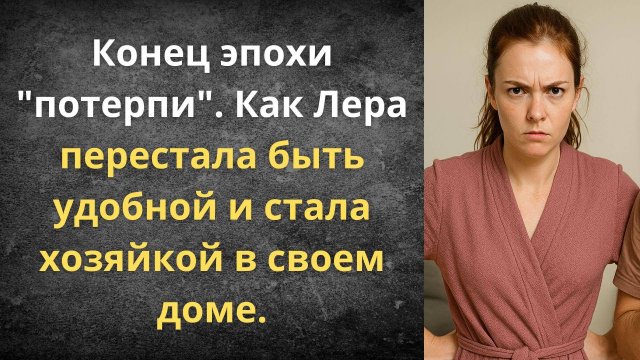 Ультиматум тихой жены | Истории из жизни
