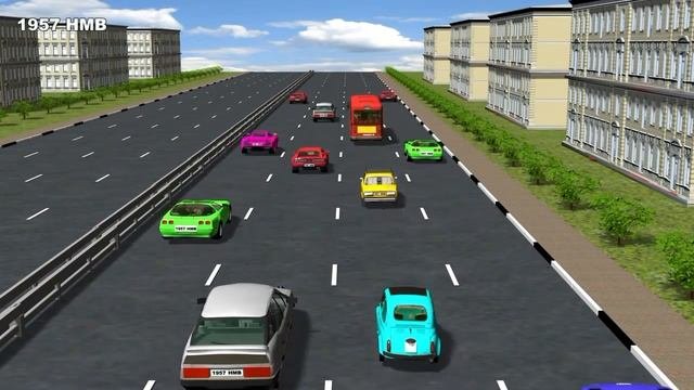 ПДД РФ. Урок 8. Расположение ТС на проезжей части