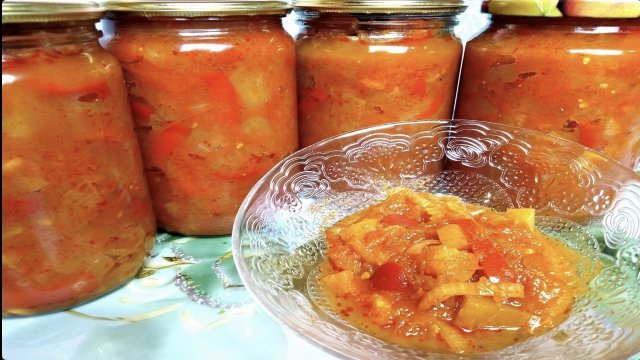 _АНКЛ БЕНС _ Салат из кабачков на зиму