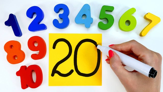 Числа От 1 до 20 ✏️📦 Ищем Цифры в Домиках и Считаем Вслух