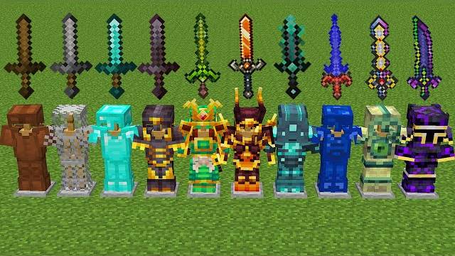Самая сильная броня в Minecraft