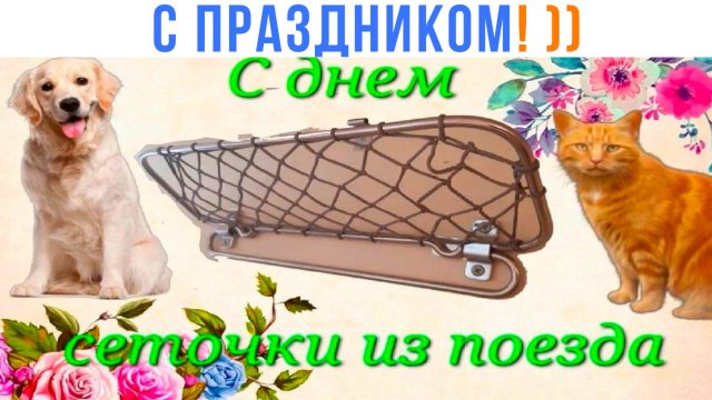 С ДНЁМ СЕТОЧКИ ИЗ ПОЕЗДА! ))) Приколы | Мемозг 1641