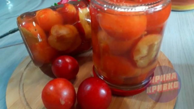 Слива в сиропе на зиму. Рецепт для ленивых