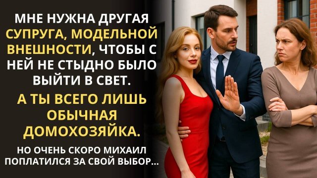 МНЕ НУЖНА СУПРУГА МОДЕЛЬНОЙ ВНЕШНОСТИ - рассказ