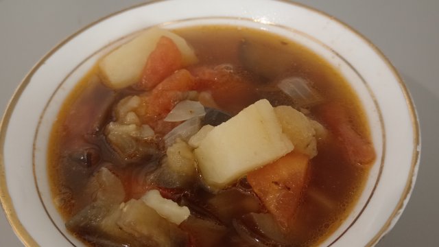 Суп из баклажанов по армянски