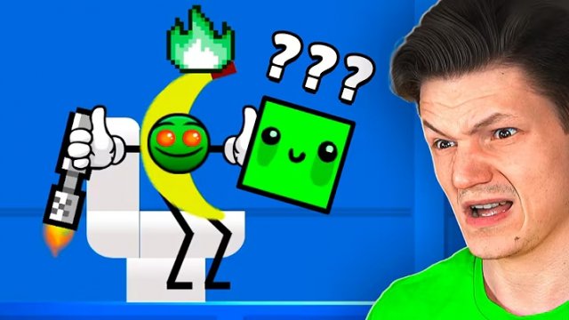 ПОДПИСЧИКИ ПОСТРОИЛИ МНЕ КРИНЖОВЫЕ УРОВНИ В GEOMETRY DASH