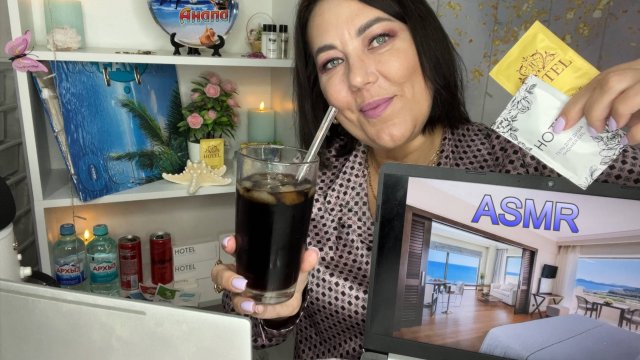 ASMR🏖️ЗАСЕЛЕНИЕ В ОТЕЛЬ🍹😴ПОЛНОЕ ВИДЕО👇СМОТРИТЕ НА БУСТИ и в ПРЕМИУМ Дзен ПО ССЫЛКАМ В ОПИСАНИИ