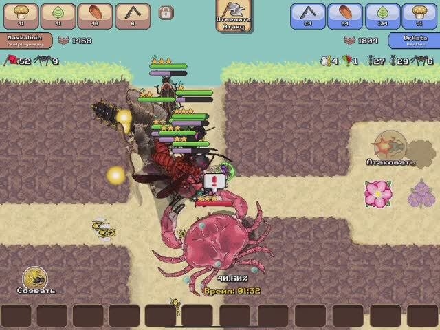 видео про битвы Pocket Ants