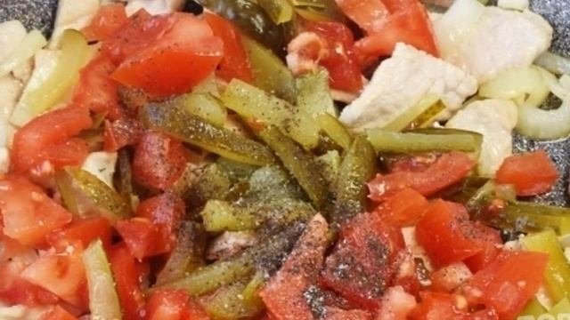 Азу из индейки диетическое