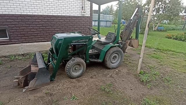 САМОДЕЛЬНЫЙ МИНИТРАКТОР
