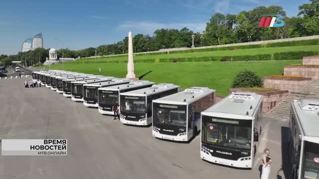 35 новых автобусов выйдут на маршруты в Волгограде с 1 августа
