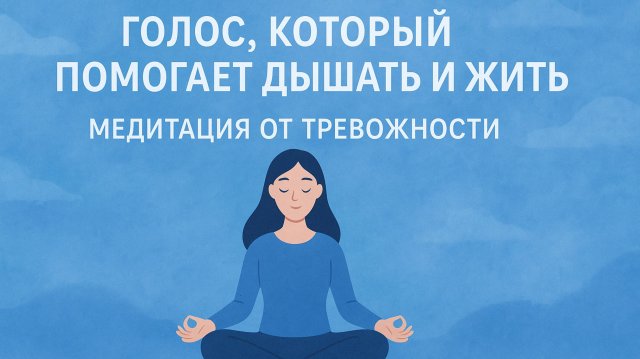 Голосовая медитация от тревожности