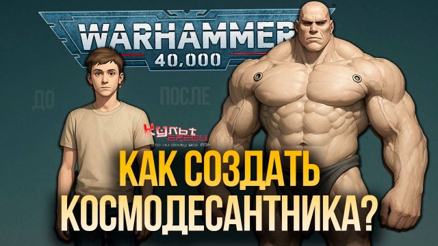 КАК ДЕЛАЮТСЯ КОСМОДЕСАНТНИКИ? WARHAMMER 40000