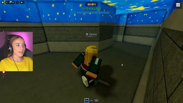 ИГРА В КАЛЬМАРА СПАСАЕМ МАЛЫША! Робуксы по ссылке в описании к видео, переходи!