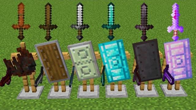 Какой щит лучше использовать  в Minecraft