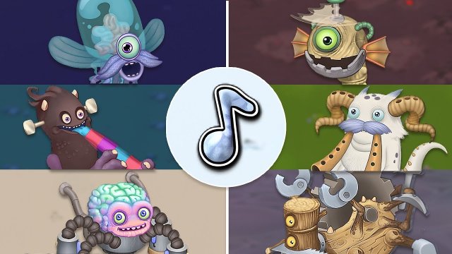 Монстры Повторюшки - Все Похожие песни  Монстров #4 (My Singing Monsters, Мои Поющие Монстры)