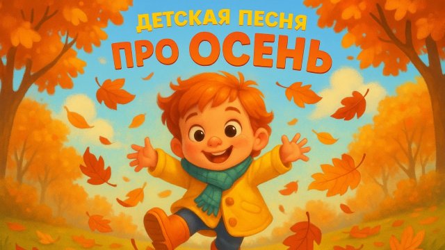 Детская песня про осень