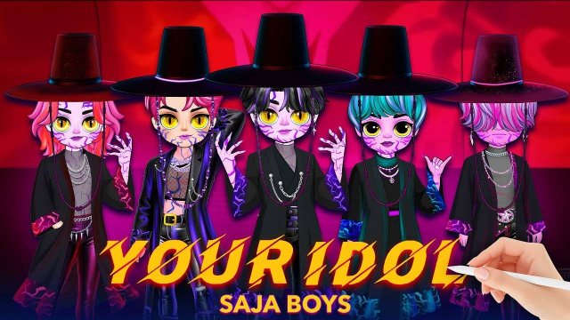 🎵🔥 Huntr x Засияет так, как это звучит на MV! K-POP DEMON HUNTERS в стиле ОХОТНИКОВ НА ДЕМОНОВ
