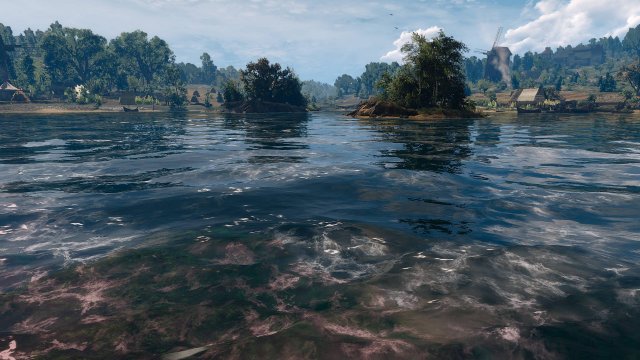 Ведьмак 3 - улучшенное издание с ультра т.л. на RTX 5080 в 2К. Часть 49 - Прогулка у озера