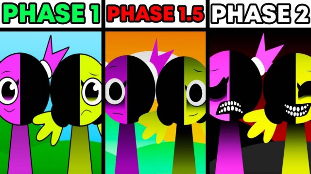🔄 INCREDIBOX SPRUNKI | SWAP PHASES 1-2 (NEW MOD!) - ЭВОЛЮЦИЯ ТЕКСТУР! ✨