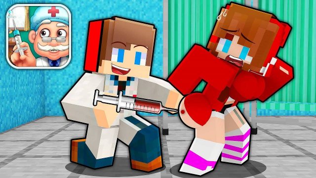 Джей Джей стал безумным доктором | Майнкрафт мультфильм