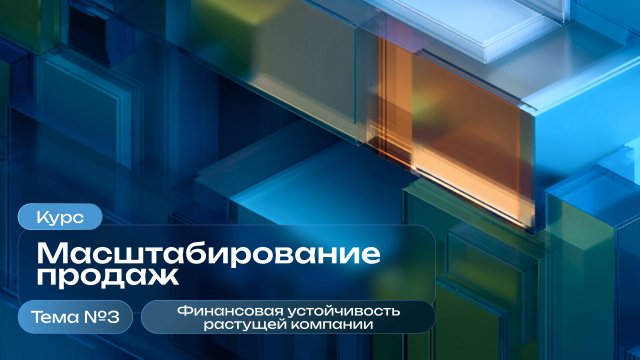 Финансовая устойчивость растущей компании