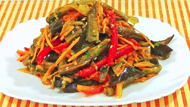 БАКЛАЖАНЫ ПО-КОРЕЙСКИ - улетают со стола!