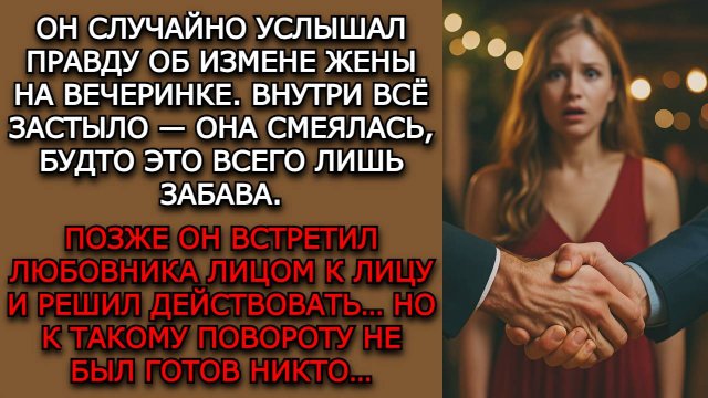 Измена жены. "РУКОПОЖАТИЕ" - Аудио рассказы. Жизненные истории слушать / Истории из жизни