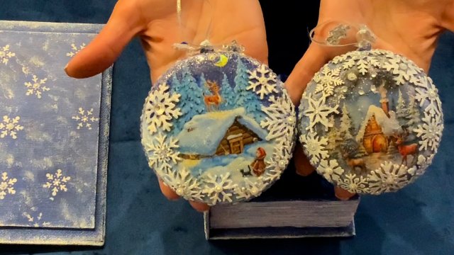 Снежная история своими руками