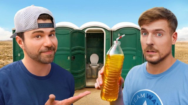 Мистер Бист Пьет Свою Мочу (Ради Науки) (Марк Робер НАСА | Mark Rober NASA)