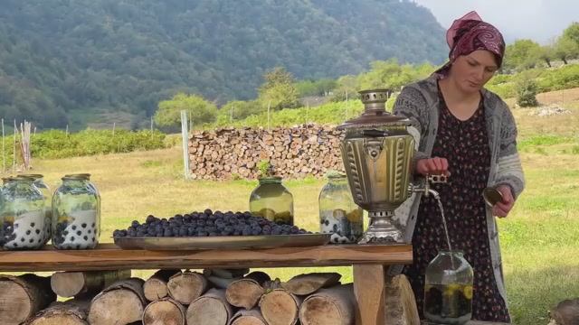 Готовим сливы на зиму! Азербайджанская Кухня Деревенская Кухня Рецепты