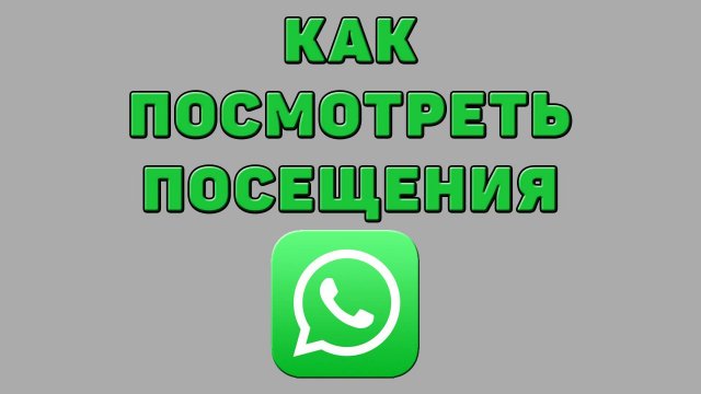 Как посмотреть посещения в Ватсапе