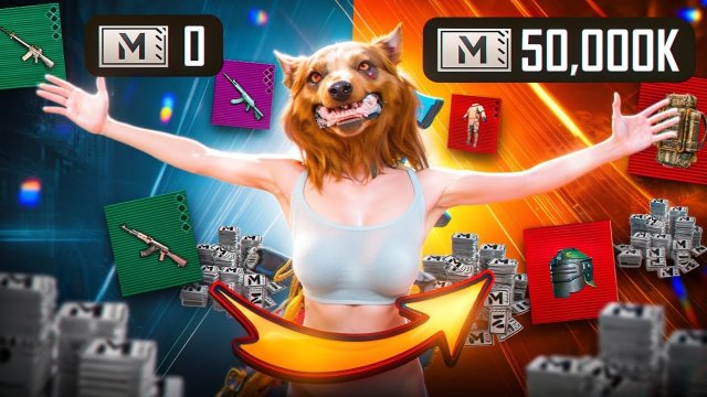 С НУЛЯ ДО 50 МИЛИОНОВ В ШТУРМЕ СОЛО НА 7 КАРТЕ В МЕТРО РОЯЛЬ🔥😱#пабг #метро #метропабг #pubg #метро