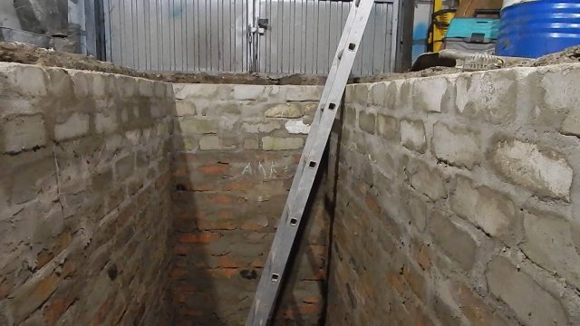 Строительство смотровой ямы в гараже своими руками.