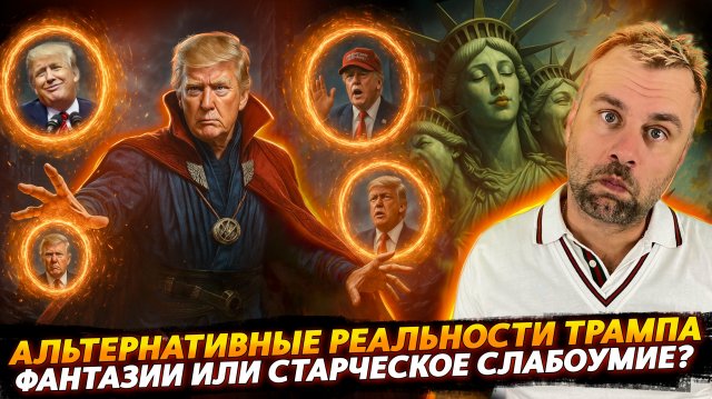АЛЬТЕРНАТИВНЫЕ РЕАЛЬНОСТИ ТРАМПА | ФАНТАЗИИ ИЛИ СТАРЧЕСКОЕ СЛАБОУМИЕ?