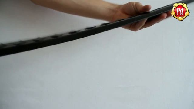 Накладка на задний бампер (russ-artel.ru)