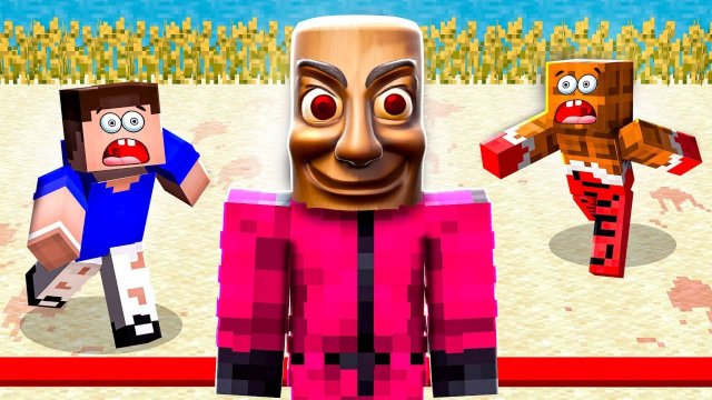 ТУНГ ТУНГ СТАЛ НАДЗИРАТЕЛЕМ! ИГРА В КАЛЬМАРА 3 в МАЙНКРАФТ!