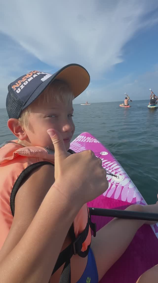 На сапах навстречу дельфинам 🐬