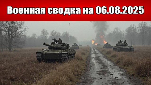 «ВС РФ выходят к окраинам Нового Донбасса!»: Военная сводка с фронта СВО на 06.08.2025