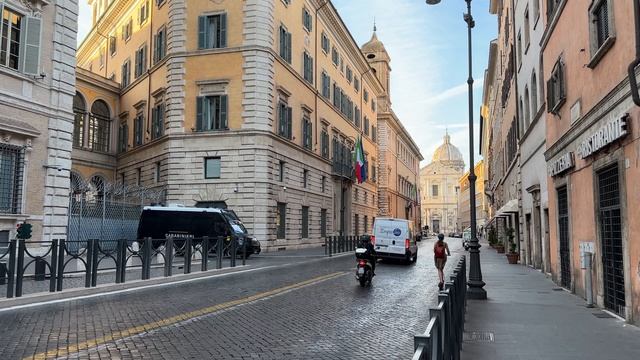 Италия🇮🇹[4К] Рим, красивый город, пешие прогулки по городу.